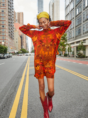 Among The Wildflowers Mini Dress