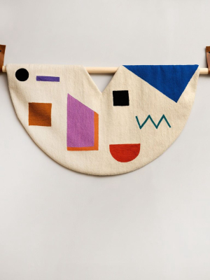 Shapes Wool Tapestry