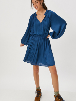 Tomasa Pleated Tunic Dress