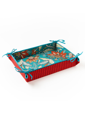 Reversible Cotton Travel Tray - Rectangle (large)