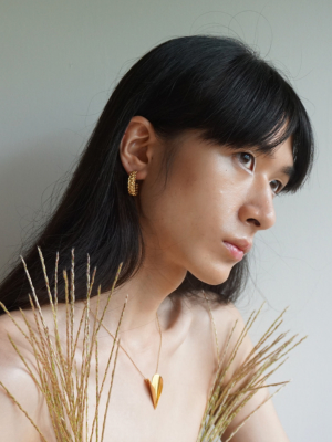 Mizuhiki Hoops - Gold