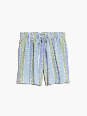 Madewell Second Wave Board Shorts In Tie-dye Print