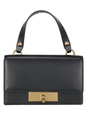 Alexander Mcqueen Skull Top Handle Crossbody Bag