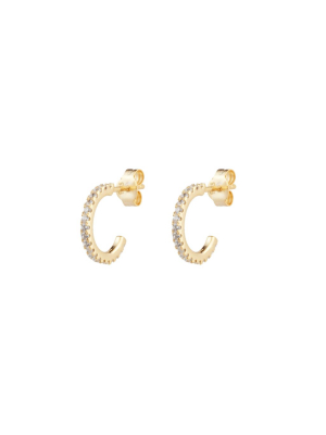 Hoop Pave Earring