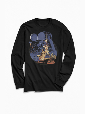 Star Wars Vintage Poster Long Sleeve Tee