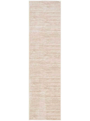 Vision Creme Runner Rug