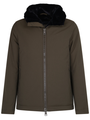 Herno Zip-up Hooded Jacket