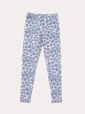 Iscream Girls' Snow Leopard Leggings