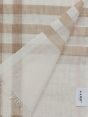 Burberry Lightweight Check Scarf