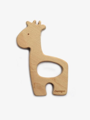 Giraffe Wooden Teether