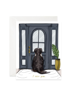 Doggie Miss You Card - Gj2