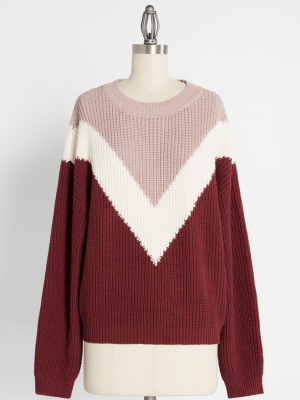 At Home With Haute Pullover Sweater