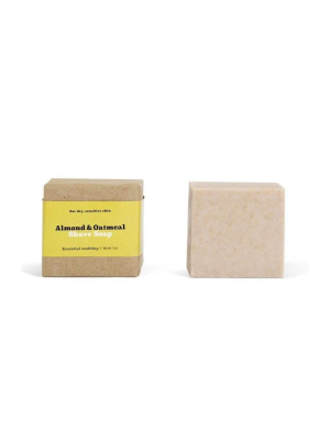 Almond + Oatmeal Shaving Soap