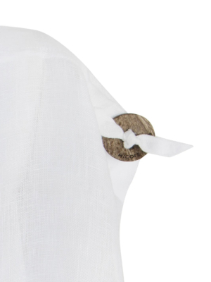 White Maboul Linen Tunic