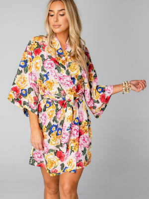 Buddylove Hadid Short Robe - Monet