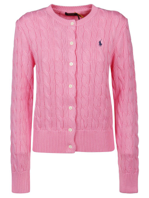 Polo Ralph Lauren Logo Embroidered Cardigan