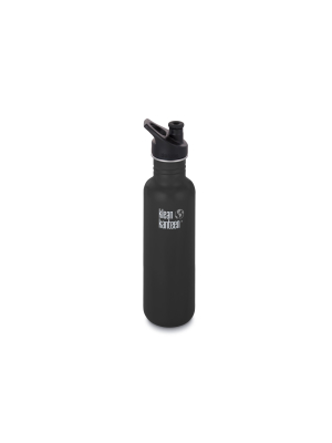 Klean Kanteen 27oz Classic Stainless Steel Water Bottle With Sport Cap