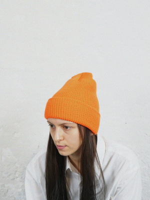 Watch Cap Neon Orange