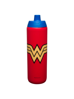 Zak Designs Wonder Woman 24.5oz Squeeze Water Bottle