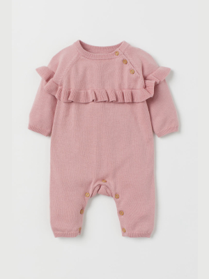 Fine-knit Jumpsuit