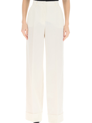 Dolce & Gabbana Basketweave Palazzo Pants