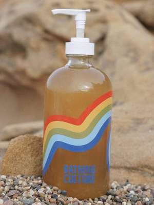 Refillable Rainbow Glass Mind And Body Wash