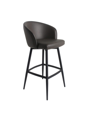 Webber Counter Stool Charcoal Grey