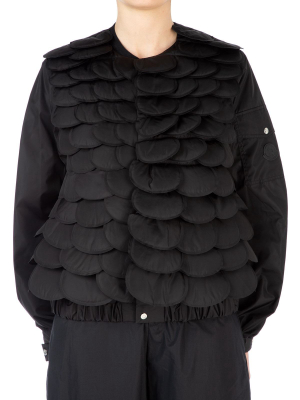 Moncler X Noir Kei Ninomiya Scallop Padded Jacket