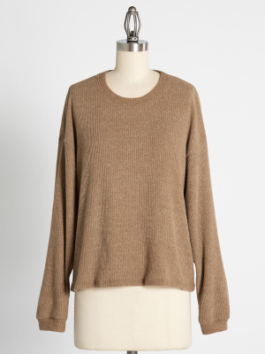 Taking Some Me-time Pullover Sweater