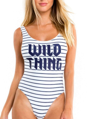 Wildfox Candice "wild Thing" One Piece Swimsuit