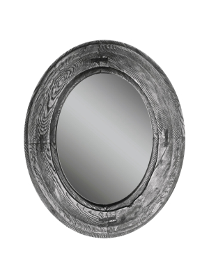 18" X 22.12" Gray Elegance Decorative Mirror - Ptm Images