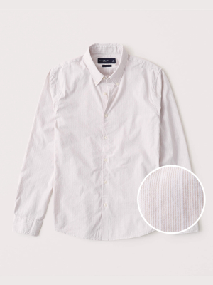 Super Slim Poplin Shirt