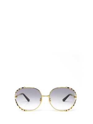 Gucci Eyewear Round Frame Sunglasses