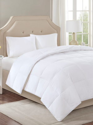 Cotton Sateen Down 300 Thread Count Comforter - Level 2 With 3m® Stain Release