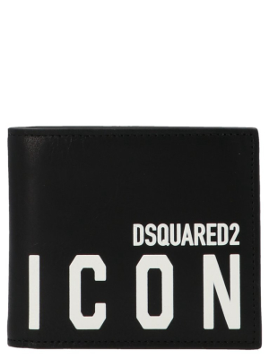 Dsquared2 Icon Print Bifold Wallet