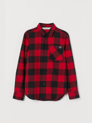 Cotton Flannel Shirt