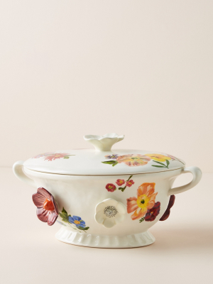 Nathalie Lete Titania Lidded Serving Bowl