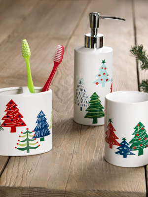 Christmas Trees Bath Coordinate Set - Allure Home Creations