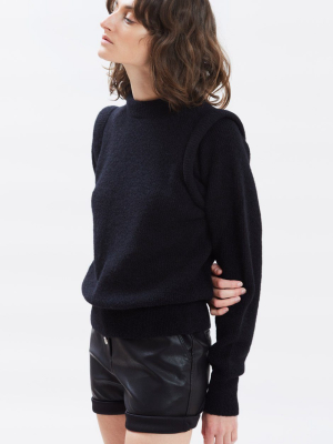 Les Coyotes De Paris Norah Sweater - Noir