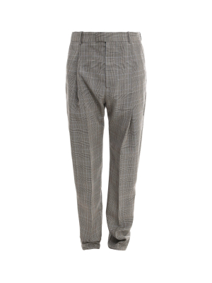 Alexander Mcqueen Checked Trousers