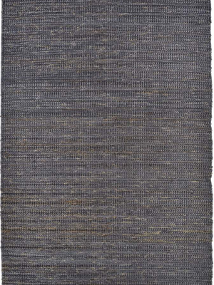 Feizy Kaelani Natural Handmade Rug - Available In 5 Sizes - Dark Slate Blue