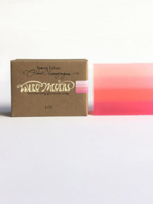 Pink Champagne Glycerin Soap