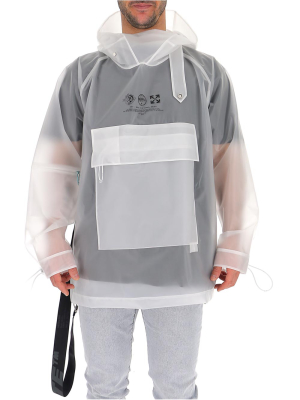 Off-white Printed Raincoat