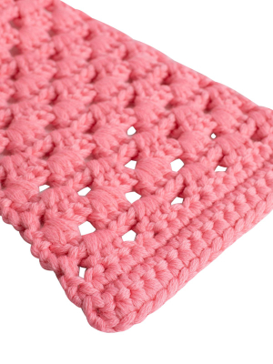 Miu Miu Crochet Knit Scarf