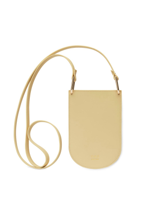 Dome Mini Crossbody Almond