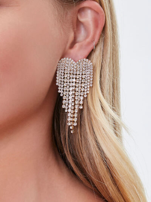 Rhinestone Drop Earrings