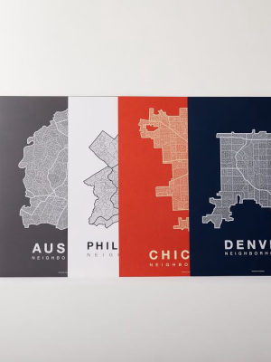 Native Maps City Prints