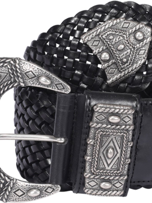 Etro Woven Buckle Belt