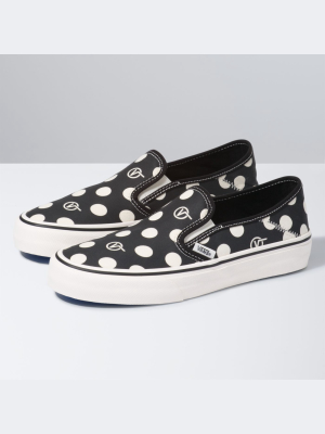 Polka V-dot Slip-on Sf