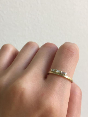 Baguette Float Ring